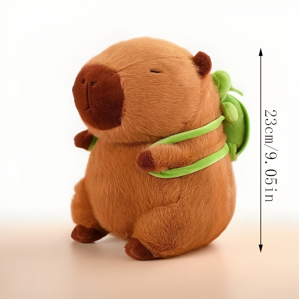 Cute Capybara Plush Toy - Soft Stuffed Animal for Car Decor