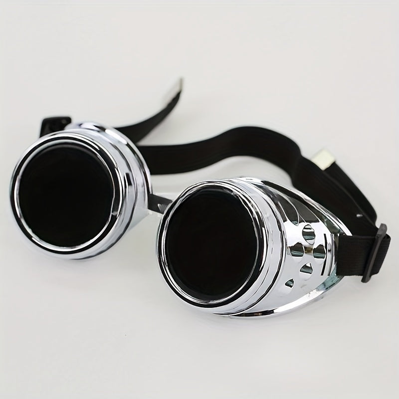 Steampunk Retro Goggles Costume Eyewear for Halloween Welding