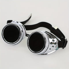 Steampunk Retro Goggles Costume Eyewear for Halloween Welding