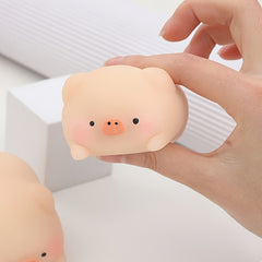 Soft Slow Rebound Squishy Pig Toy for Adults