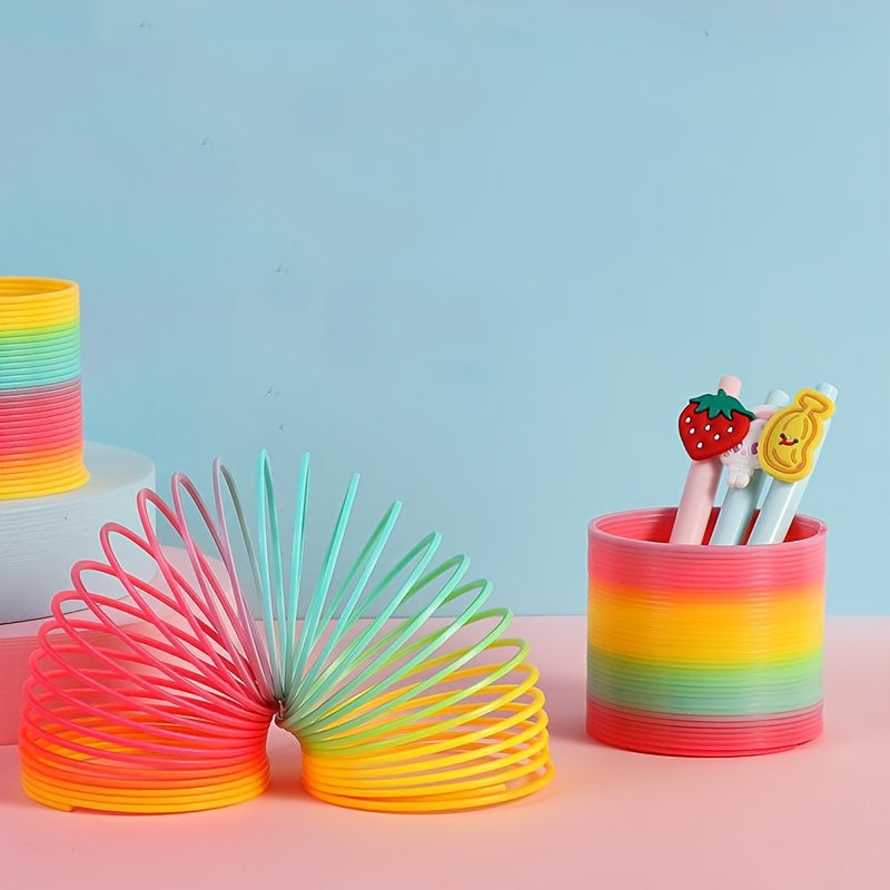 Colorful Spring Coil Toys for Parties & Prizes