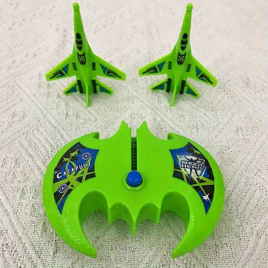 Catapult Toy Launcher with 2 Planes for Outdoor Sports