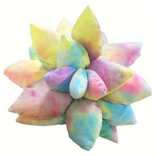 Succulent Plant Throw Pillow Plush Toy for Home Decoration