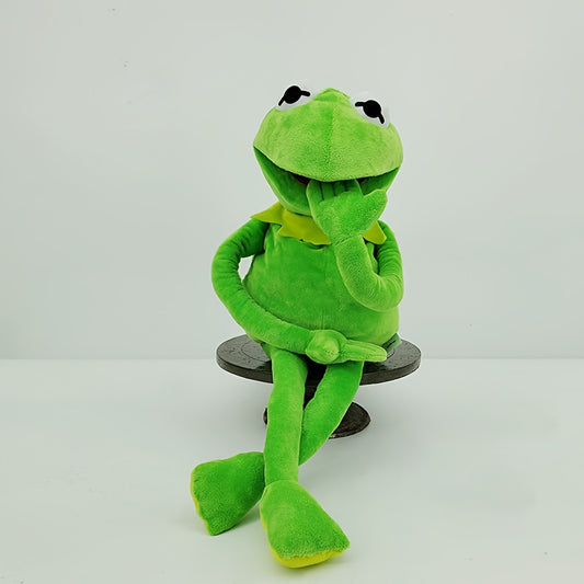 Soft Plush Frog Puppet Figure with Speaking Function