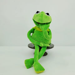 Soft Plush Frog Puppet Figure with Speaking Function