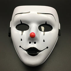 Halloween Face Mask Hand Painted PVC Street Dance Style