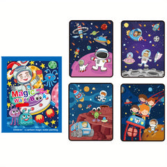 Magic Water Drawing Book Toy Reusable Water Drawing Book Magic Book