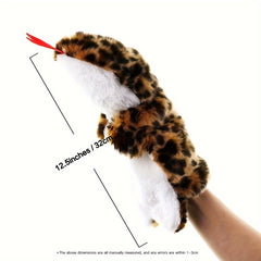 Cartoon Style Reptile Hand Puppets Set