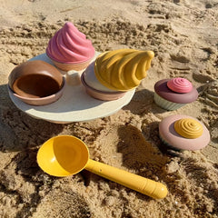 DIY Ice Cream Cake Model Beach Toy