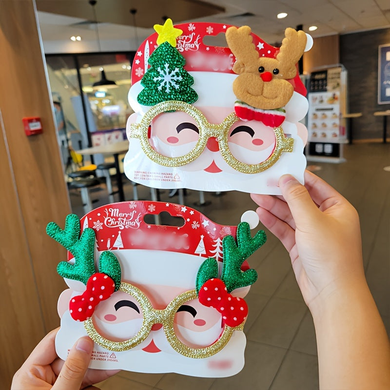 Christmas Party Glasses Frames - Holiday Themed Eyewear for All Ages