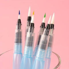 3pcs Watercolor Brush Pen Set Large Capacity Smudge Painting Pen