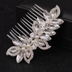 Bridal Wedding Hair Comb Rhinestone Crystal