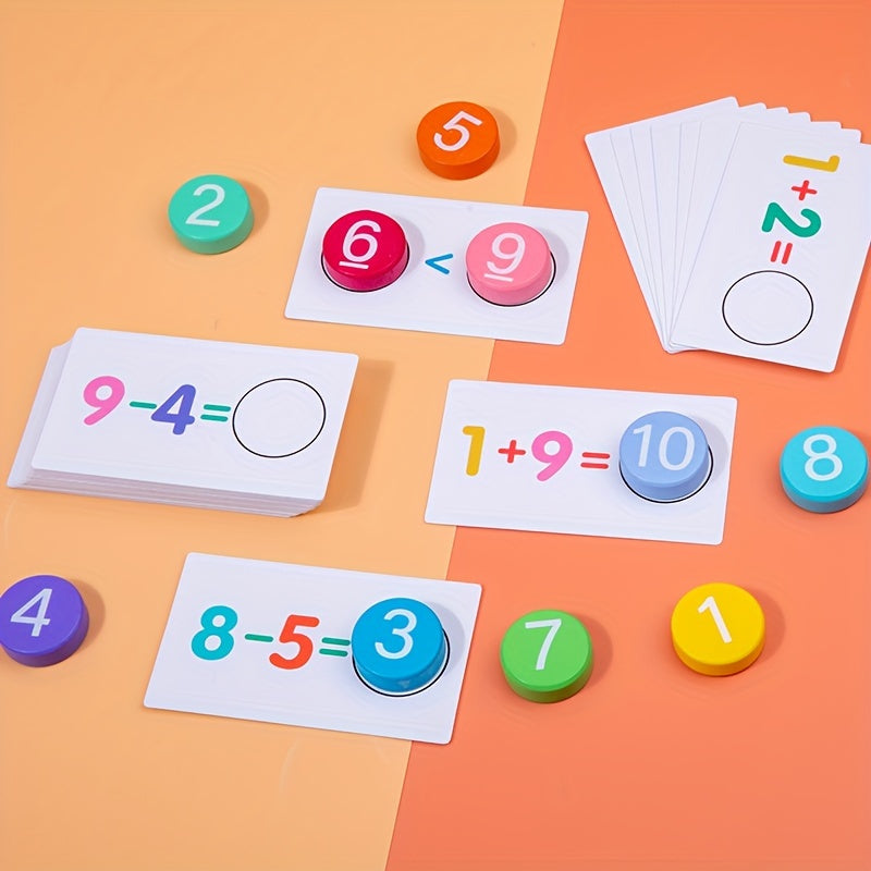 Math Educational Toys for Kids Addition Subtraction Within 10
