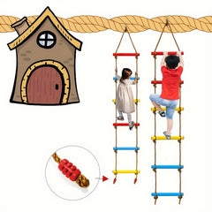 Rope Ladder Climbing Game Swing Accessories Play Set