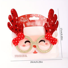 Christmas Party Glasses Frames - Holiday Themed Eyewear for All Ages