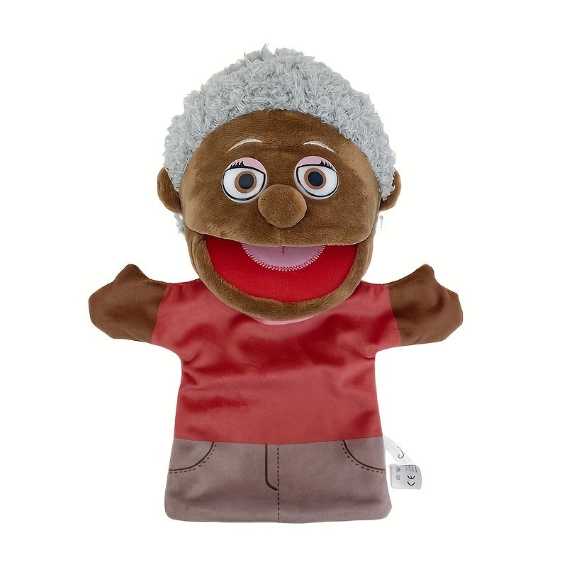 Interactive Hand Puppets with Movable Mouths - Plush Toys