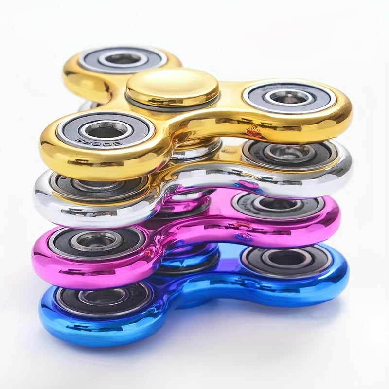 Colorful Fingertip Gyroscope Hand Spinner Decompression Toy