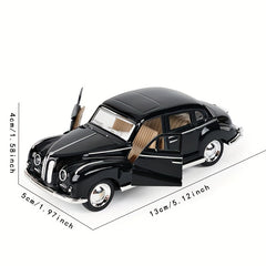 1:32 Alloy Classic Car Model Kids Birthday Gift Toy Swing Car Halloween Gift