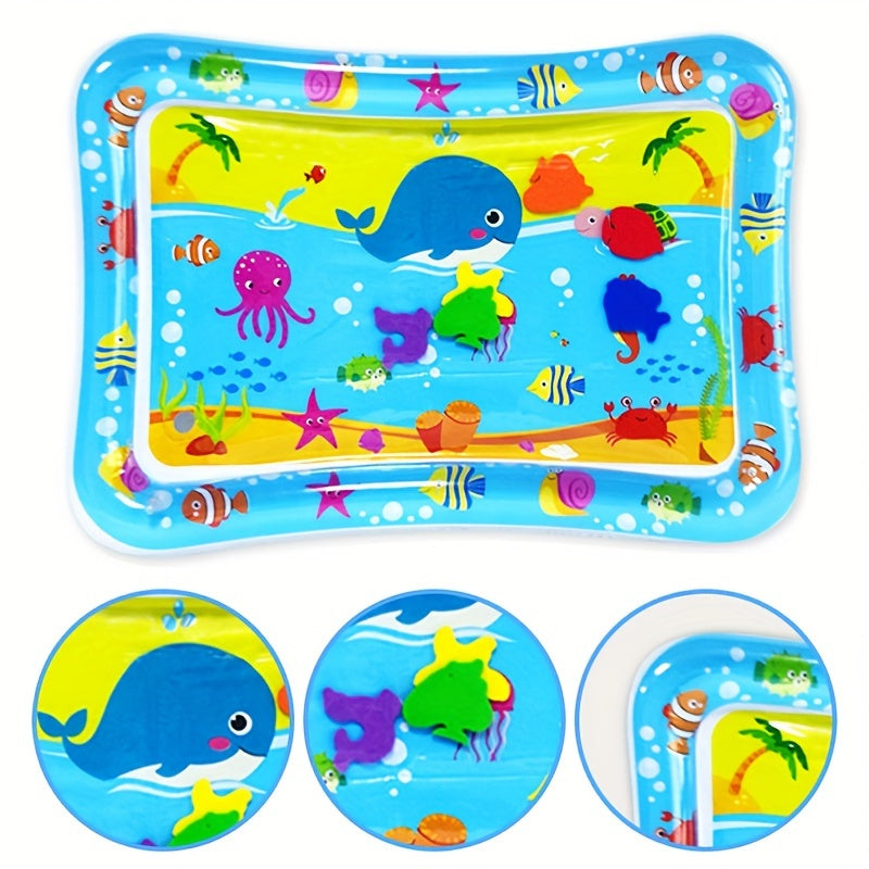 Whale Pat Pad Tummy Time Water Mat - Halloween Christmas Gift