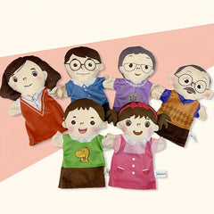 Funny Cartoon Character Hand Puppet for Interactive Play