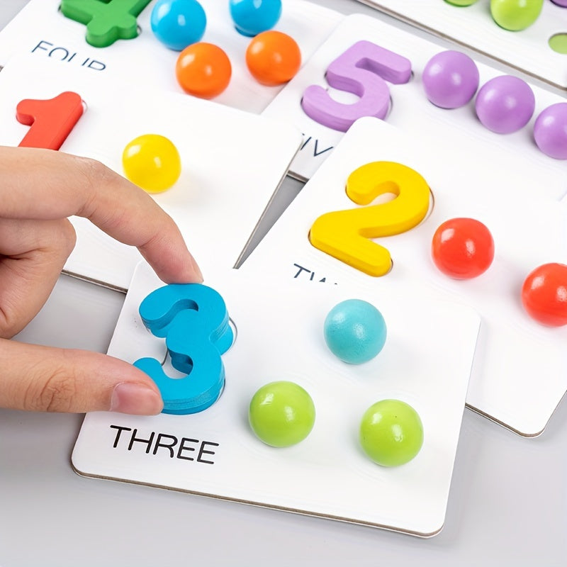 Mathematical Bead Pairing Game Educational Toy Gift
