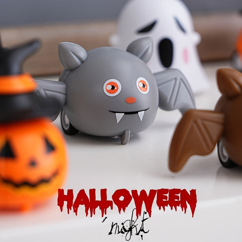 Halloween Bumper Cars Spooky Monster Toys for Kids Plastic