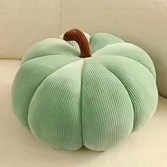 Molutian Fluffy 3D Pumpkin Plush Pillow for Halloween & Thanksgiving Decor