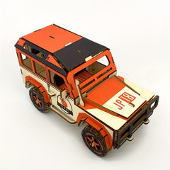 Wooden 3D Puzzle Cottages All Terrain Vehicle Models Kit