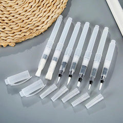 7pcs Refillable Watercolor Brush Pens for Painting