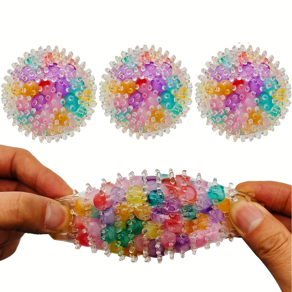 Colorful Water Bead Squeeze Ball Fidget Toy for Focus Enhancement