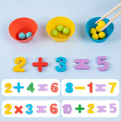 Mathematical Bead Pairing Game Educational Toy Gift