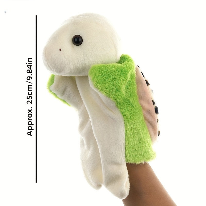 Cartoon Style Reptile Hand Puppets Set