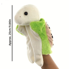 Cartoon Style Reptile Hand Puppets Set