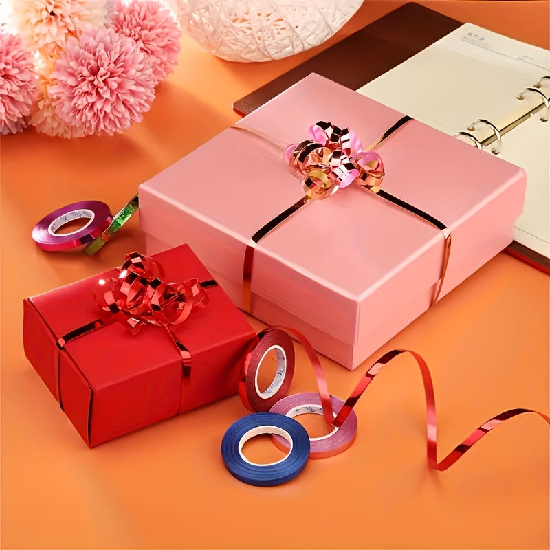 10pcs Metallic Curling Ribbon 1.5 Wide Assorted Colors for Christmas Gift Wrappi