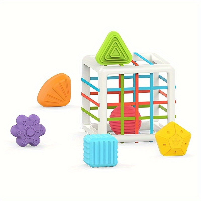 Sensory Shape Toys Set for Baby Development