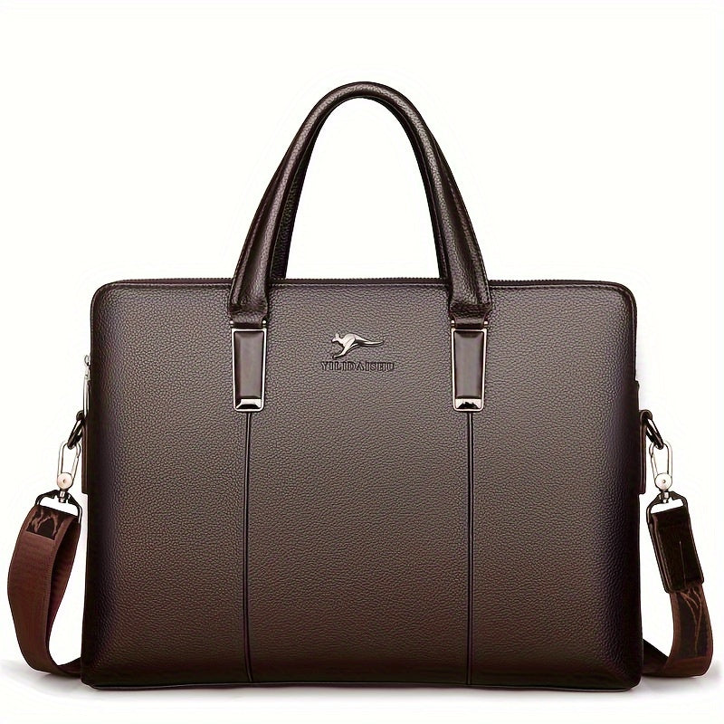 Men's Versatile Business Shoulder Bag Casual Handbag
