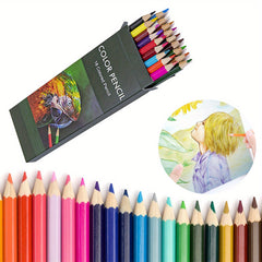 Vibrant Colored Pencils Set for Art Drawing