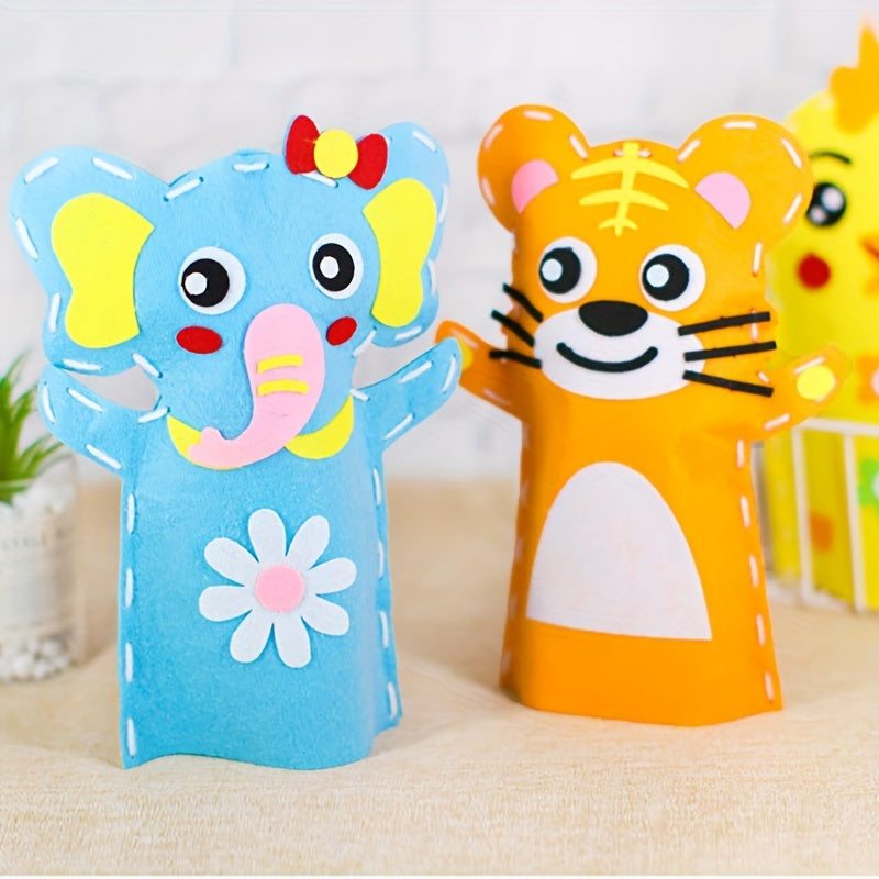 Whimsy Puppet Friends DIY Kit for Kids - Ideal Gift