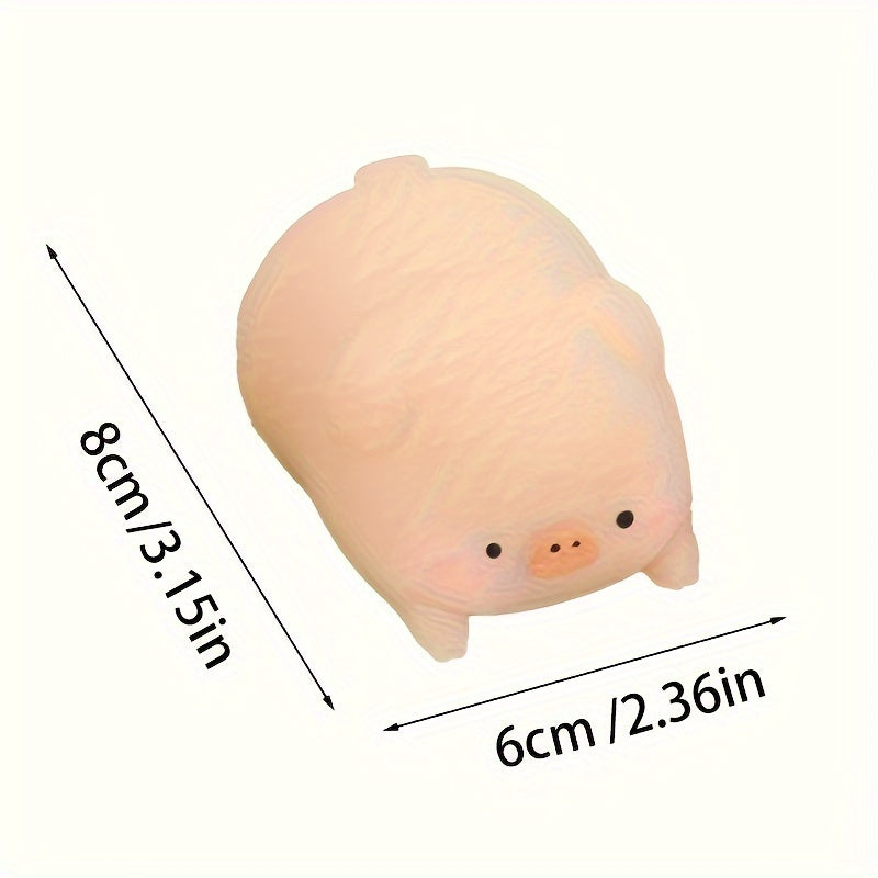 Soft Slow Rebound Squishy Pig Toy for Adults