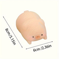 Soft Slow Rebound Squishy Pig Toy for Adults