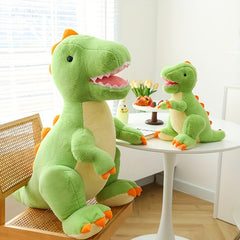 T-Rex Plush Toy Dinosaur Pillow Green Birthday Christmas Gift