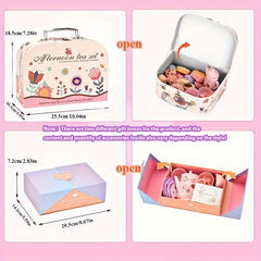 DIY Pretend Play Toy Simulation Tea Set Tableware Play House Kitchen Afternoon T