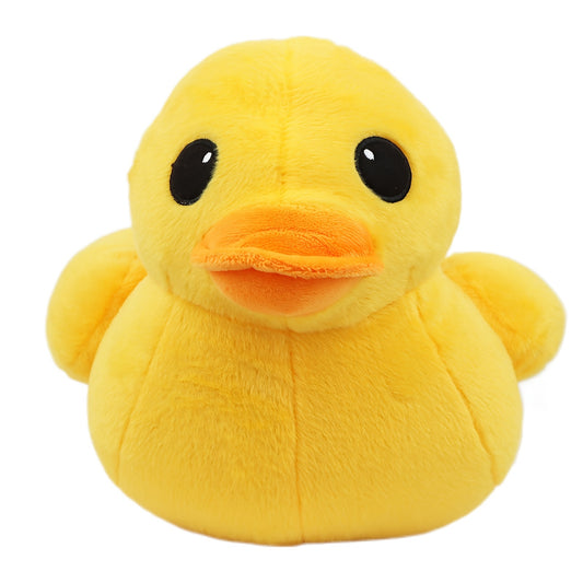 Large Yellow Duck Plush Toy Cartoon Stuffed Animal for Kids & Babies