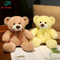 Bow Tie Ribbon Teddy Bear Plush Toys - Gift for Special Occasions