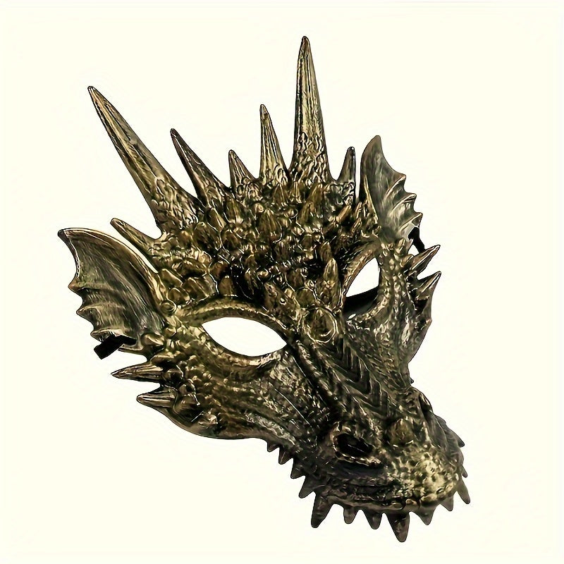 Dragon Head Mask Machine Washable for Festive Celebrations