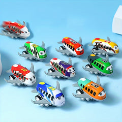 10pcs Mini Metal Airplane Set Inertia Powered for Party Favors