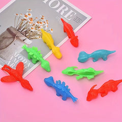Dino Slingshot Finger Toys TPR Material Puppet Dinosaurs Catapulted Fun Prank