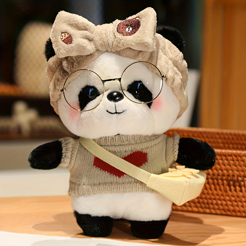 Cartoon Panda Doll Plush Toy Halloween Christmas Gift