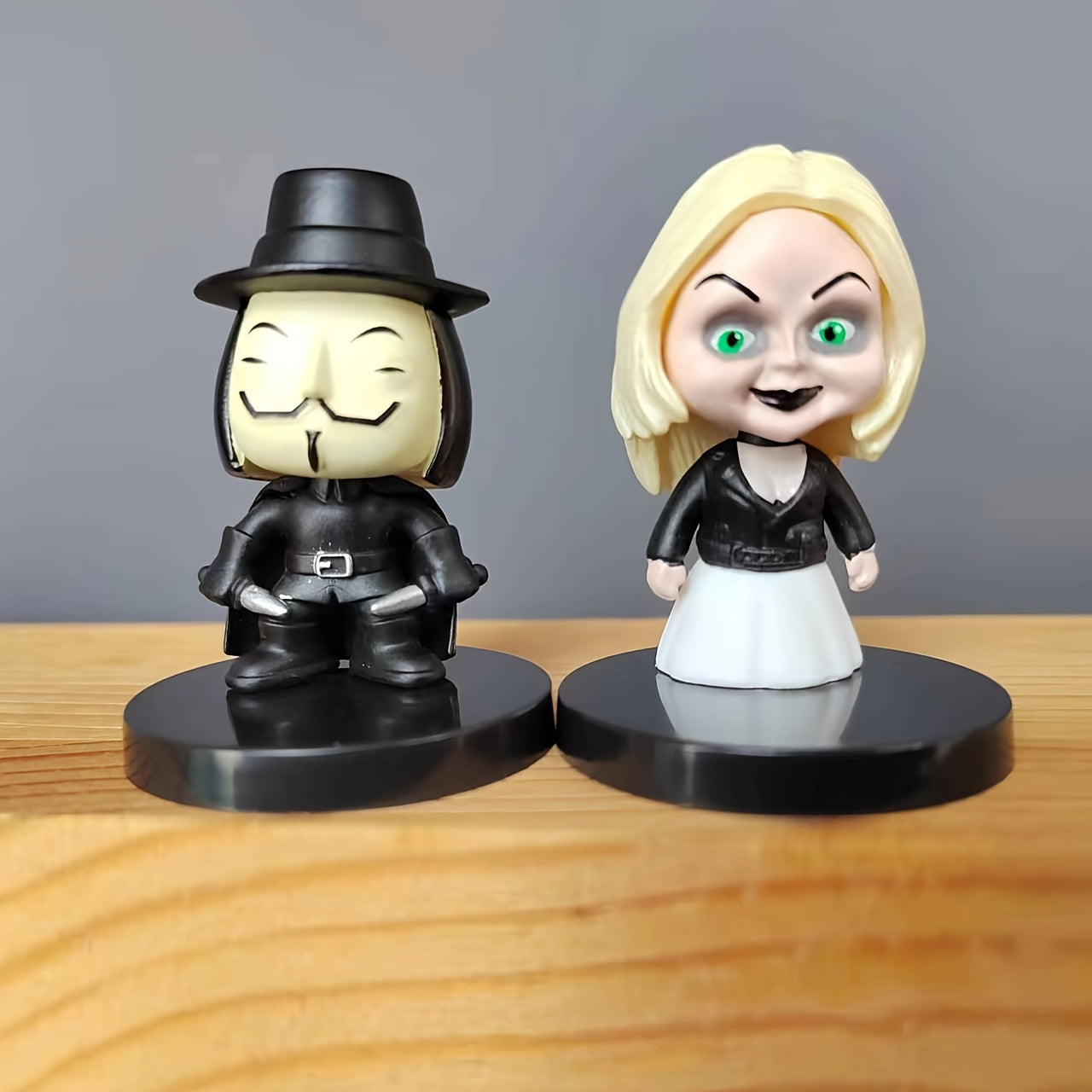 Creepy Horror Character PVC Toy Dolls Set for Halloween Decor