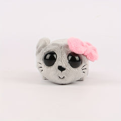 Grey Hamster Plush Toy Mini Mouse Stuffed Animal Gift & Decor